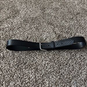 UNISEX- Tactical Black Leather Belt